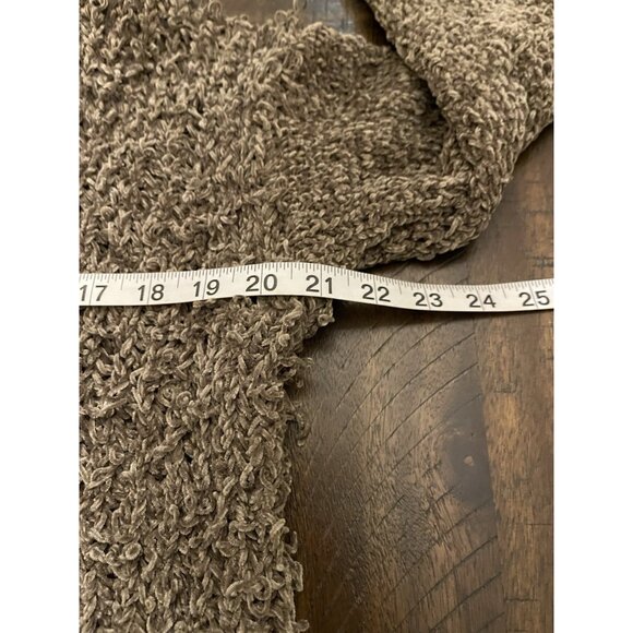 Bibi Boho Loop Knit Sweater Green Tassel Hem Fringe Cottagecore Boucle Artsy M - Picture 6 of 10